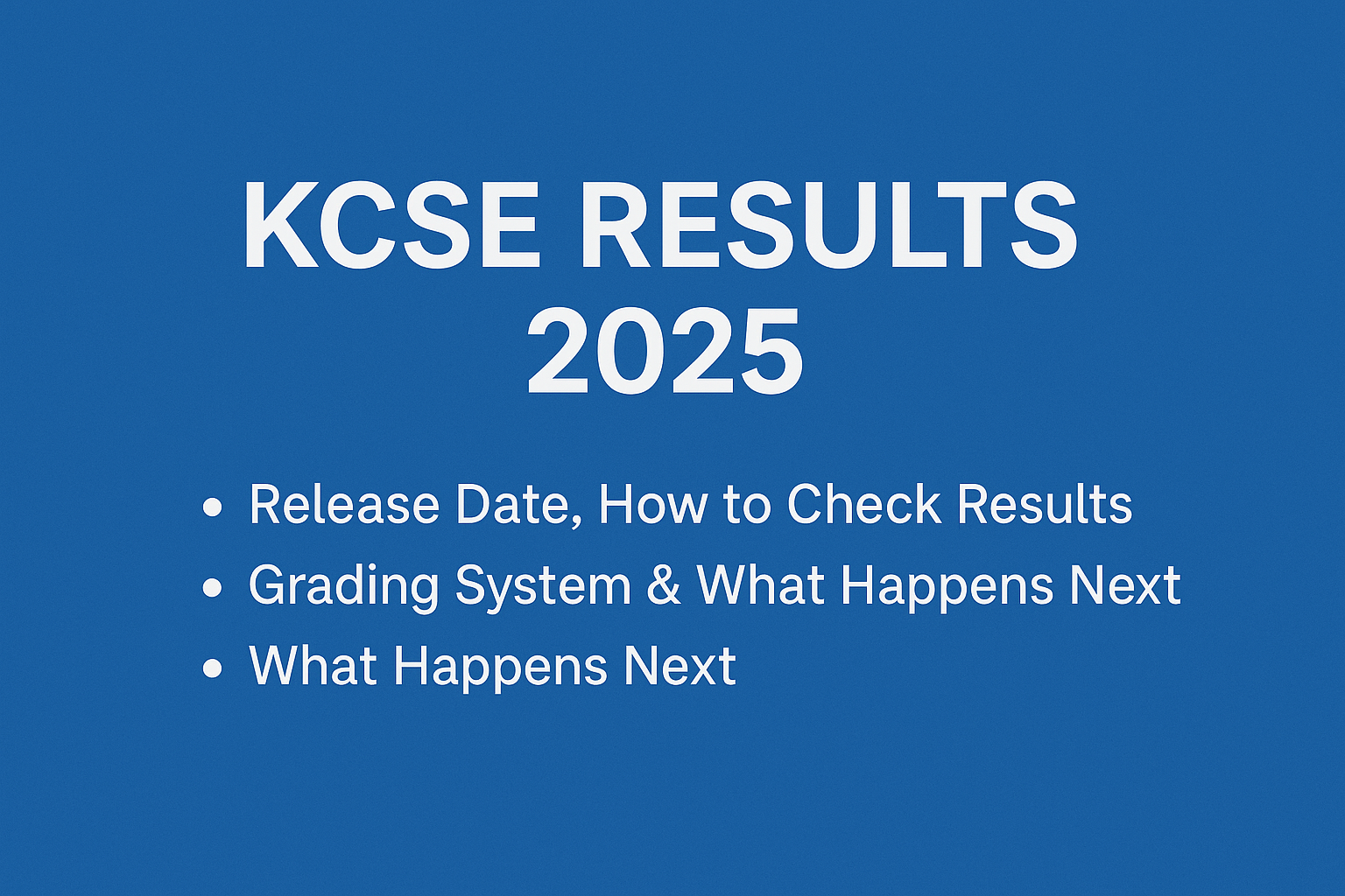 kcse results 2025